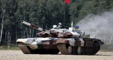 Albert Aqarunovun Şuşada vurduğu tank 31 ildən sonra BAKIDA - VİDEO