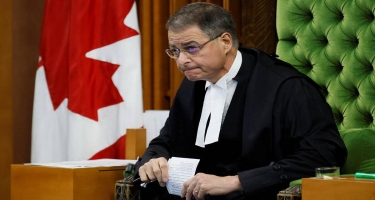 Kanada parlamentinin spikeri istefa verdi