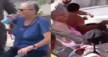 85 yaşlı İsrailli qadın belə xilas edildi - VİDEO