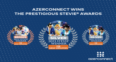Azerconnect şirkəti nüfuzlu Stevie® mükafatına layiq görülüdü