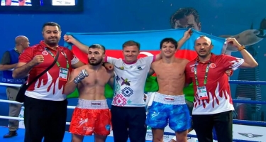 Azərbaycan kikboksçusu qızıl medal qazandı