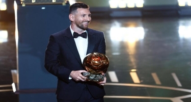 Messi 8-ci dəfə “Qızıl top”u qazandı