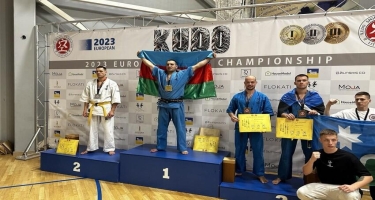 Azərbaycan karateçiləri Avropa çempionatında 3 qızıl və 1 gümüş qazanıblar