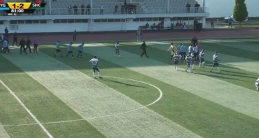 Azərbaycan futbolunda QALMAQAL - Hakimlər meydandan QAÇDI - FOTO