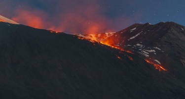 Etna vulkanı yenidən aktivləşdi - FOTO