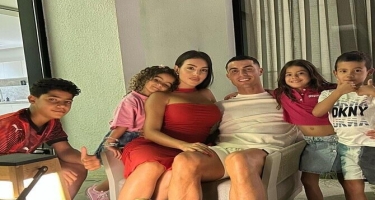 Corcina Ronaldodan olan ikinci qızının FOTOlarını paylaşdı