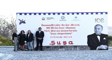 Türk dünyası memarlarının Şuşa simpoziumu başa çatıb - FOTO