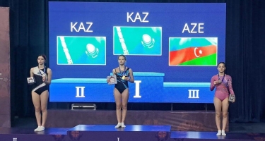 Azərbaycan gimnastları beynəlxalq turnirdə növbəti medalları qazanıblar - FOTO