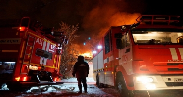 Moskvada mənzildə yanğın olub, üçü uşaq olmaqla dörd nəfər ölüb