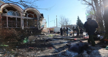 Donetsk atəşə tutulub - Ölən və yaralananlar var
