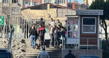 İstanbulda məhkəmə binasındakı silahlı hücuma görə 34 nəfər saxlanıldı