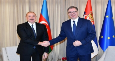 Prezident: Azərbaycanla Serbiya arasında strateji tərəfdaşlığın genişlənməsi bizi çox sevindirir