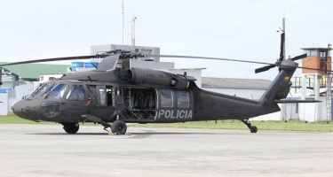 Kolumbiyada helikopter qəzaya uğrayıb, 4 polis əməkdaşı ölüb