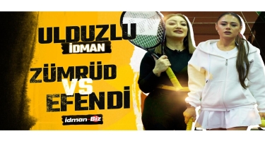 “Ulduzlu İdman” başladı - Samirə Əfəndi tennis meydançasında - VİDEO