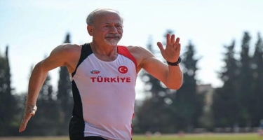 Nə ürək əməliyyatı, nə də xərçəng onu dayandırdı: 63 yaşlı kişi atletika üzrə rekord qırdı