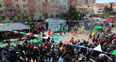 Paytaxtın abad məhəllələrində Novruz şənlikləri - FOTOlar