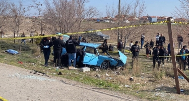 Türkiyədə dəhşətli qəza - 4 nəfər öldü