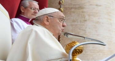Papa Fransisk Azərbaycanla Ermənistan arasındakı sülh prosesindən danışdı