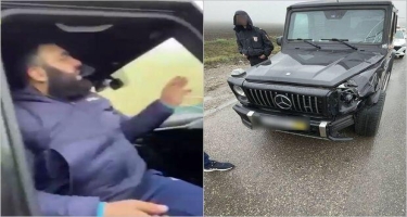 Ermənistanın məşhur futboçusu yol polisini öldürüb qaçdı -  VİDEO