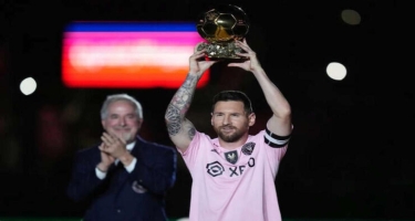 Messi daha bir beynəlxalq mükafat üçün yarışır