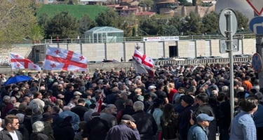 Gürcüstanda müxalifət əhalini aksiyaya çağırdı