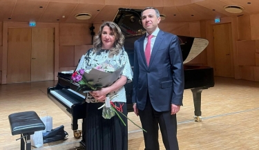 Yeganə Axundova Talinn şəhərində konsert proqramı ilə çıxış edib - FOTOlar