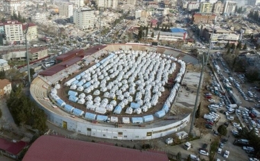 Kahramanmaraşda “Azərbaycan” məhəlləsinin inşası davam etdirilir - FOTO