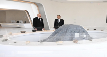 Prezident Palçıq Vulkanları Turizm Kompleksinin açılışında iştirak edib - VİDEO - FOTO