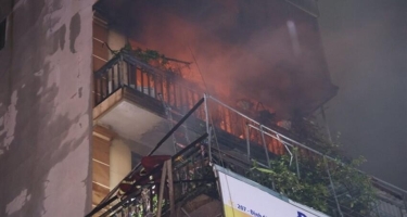 Vyetnamda yaşayış binasında yanğın - 3 uşaq öldü