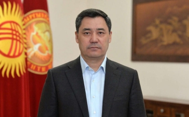 Sadır Japarov Azərbaycana səfərə gəlib