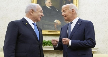 Netanyahu Vaşinqtonda Bayden və Harrislə görüşüb - FOTO