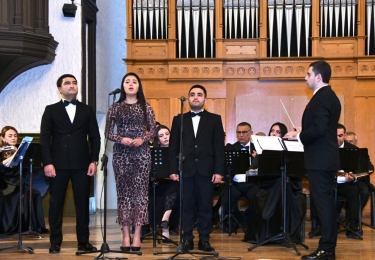 Kamera və Orqan Musiqisi Zalının səhnəsində konsert keçirilib - FOTO