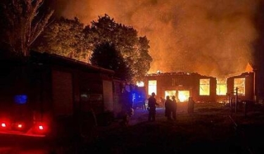 Rusiya bu şəhərə ən güclü bombasını atdı