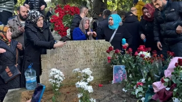 Ferdi Tayfurun 40 mərasimində izdiham yaşandı - FOTO