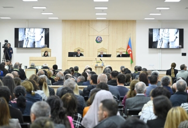 Məhkəmədə Laçının Ermənistan silahlı qüvvələri tərəfindən işğalı ilə bağlı vidematerial nümayiş etdirilib