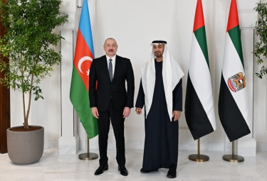 Şeyx Məhəmməd bin Zayed Al Nəhyan İlham Əliyevə zəng edib