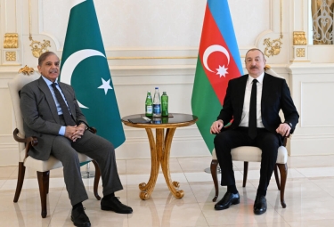 Prezident İlham Əliyev ilə Məhəmməd Şahbaz Şərif arasında telefon danışığı olub