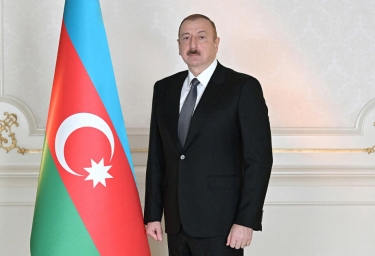 Prezident Mingəçevirdə “8 Noyabr” Elektrik Stansiyasının açılış mərasimində çıxış edir