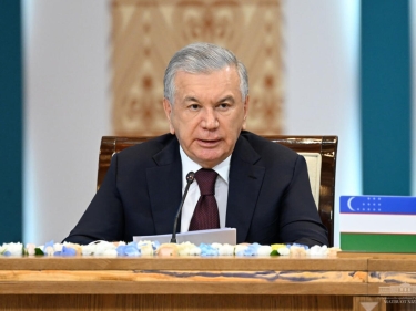 Özbəkistan Prezidenti Şavkat Mirziyoyev Azərbaycana dövlət səfərinə gəlib