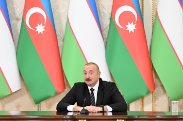 Azərbaycan Prezidenti Qarabağın bərpasına köməyinə görə Özbəkistana minnətdarlıq edib