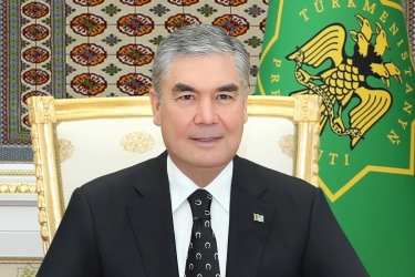 Qurbanqulu Berdiməhəmmədov Zəfər parkını ziyarət edib