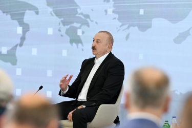 Prezident: Biz indi beynəlxalq səhnədə daha fəalıq