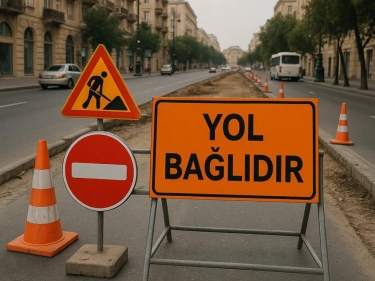 Bu yol təmirə bağlanır - Oradan keçməyin