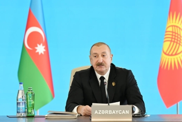 Türkmənistan tərəfindən Füzulidə tikiləcək məscidin onlayn formatda təməli qoyulub