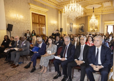 Leyla Əliyeva Londonda yüksəksəviyyəli iqlim dialoqunda iştirak edib