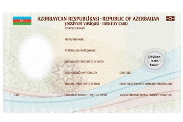 Azərbaycanda yeni şəxsiyyət vəsiqələrinin verilməsinə BAŞLANILDI - FOTO