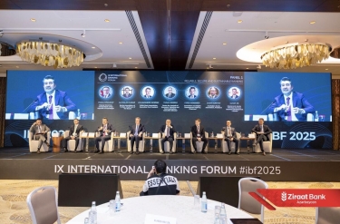 Ziraat Bank Azərbaycan IX Beynəlxalq Bankçılıq Forumunun tərəfdaşı və iştirakçısı olub! - FOTO