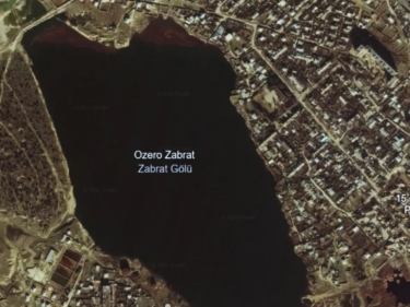 Zabrat gölü son illərdə sürətlə quruyub - FOTO