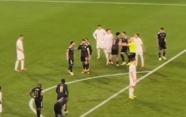 “Qarabağ”- “Napoli” oyununda gərgin anlar - VİDEO