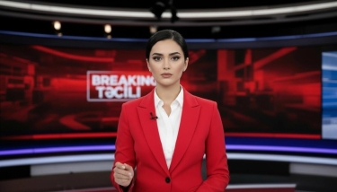 Süni intellekt efirə çıxır - Xəbər təqdim edəcək - VİDEO